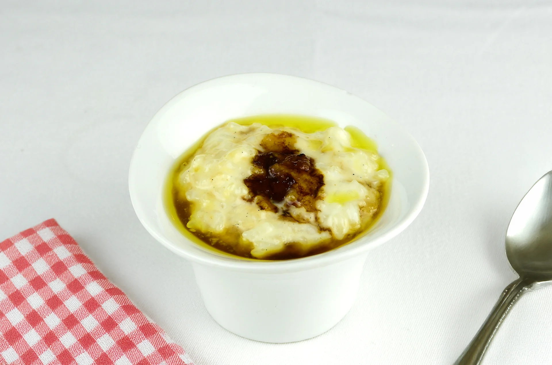 Arroz con leche y limón