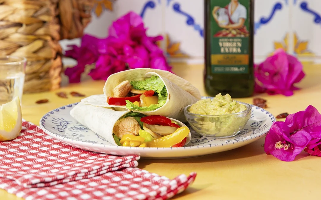 Fajitas de pollo