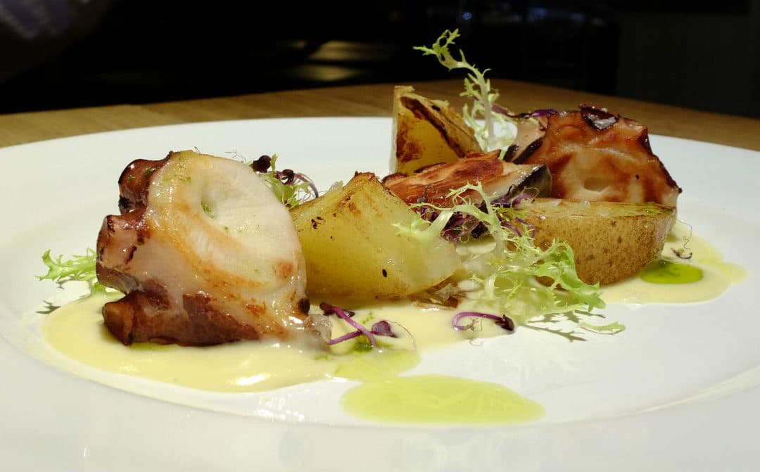 Pulpo al horno con patatas