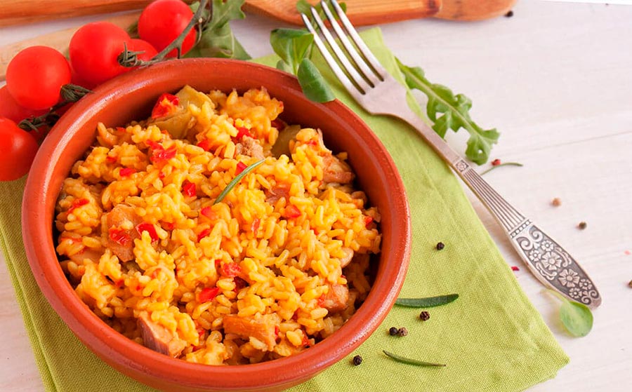 Arroz con conejo