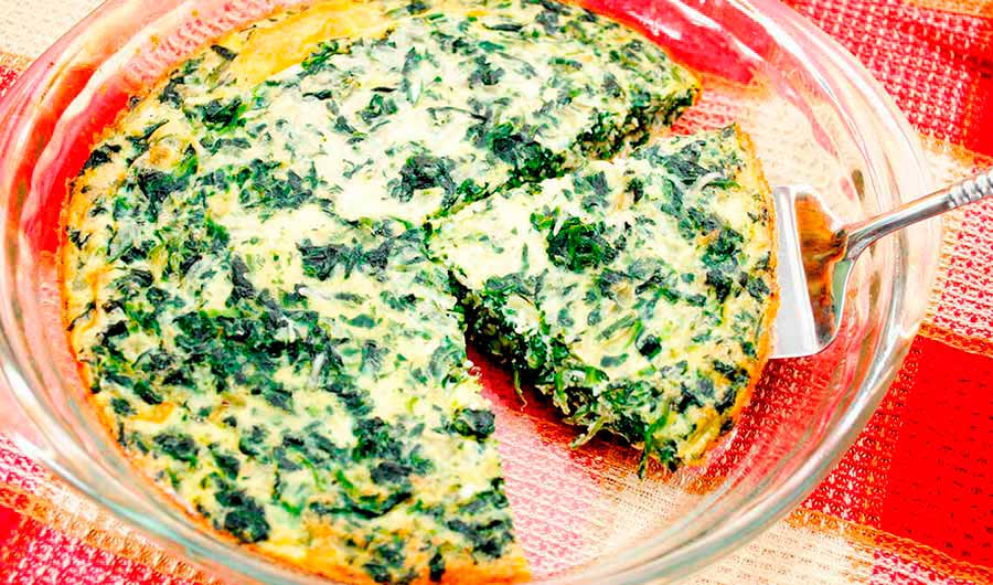 Quiche de espinacas