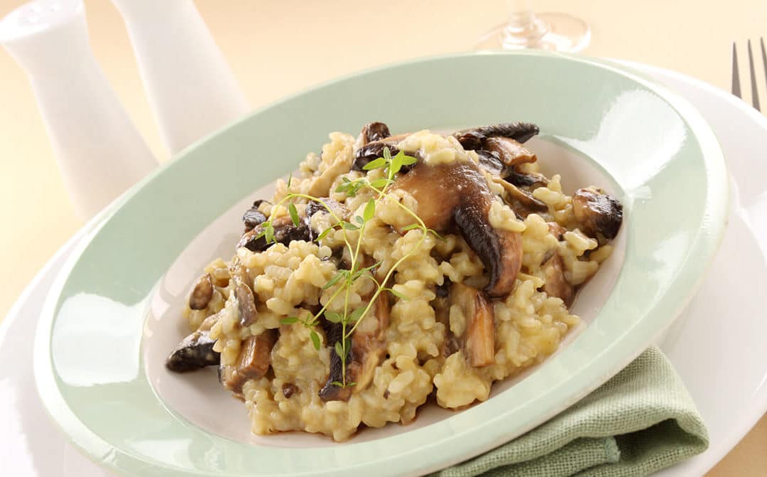 Risotto con boletus: cremoso y delicioso