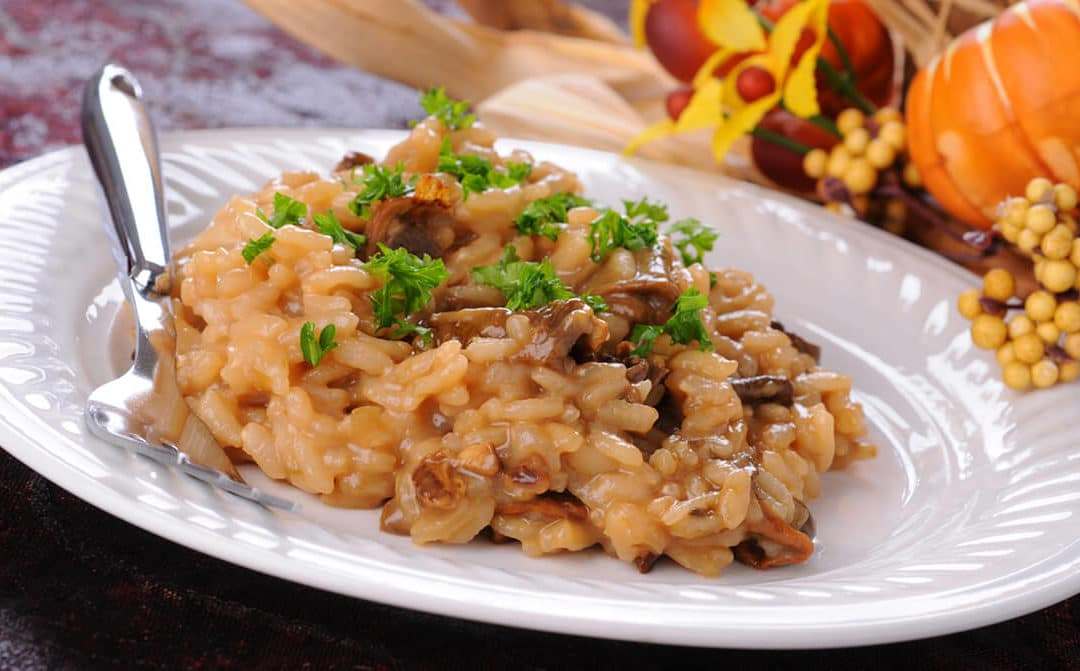 Risotto de setas, ¡cremoso y delicioso!