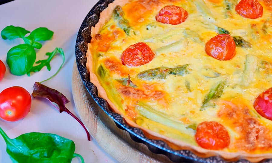 Quiche para picnic