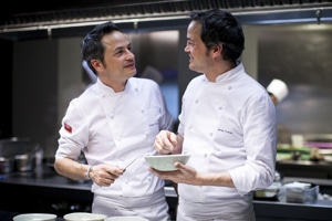 Sergio y Javier Torres, propietarios del restaurante Dos Cielos