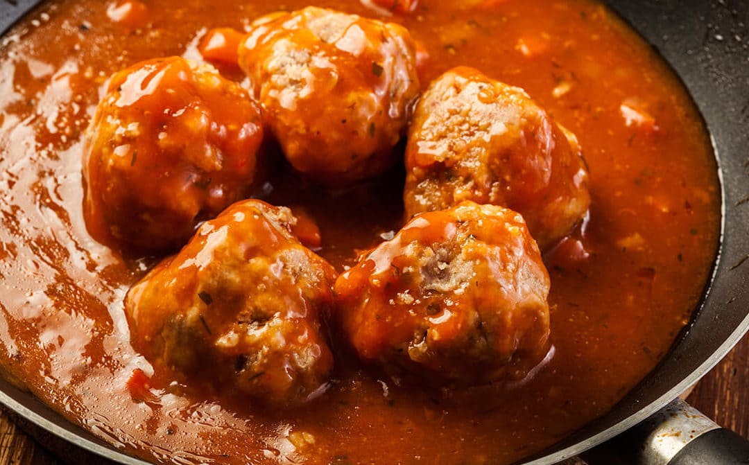 Albóndigas en salsa