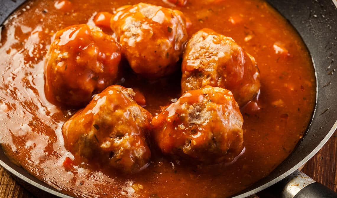 Albóndigas en salsa