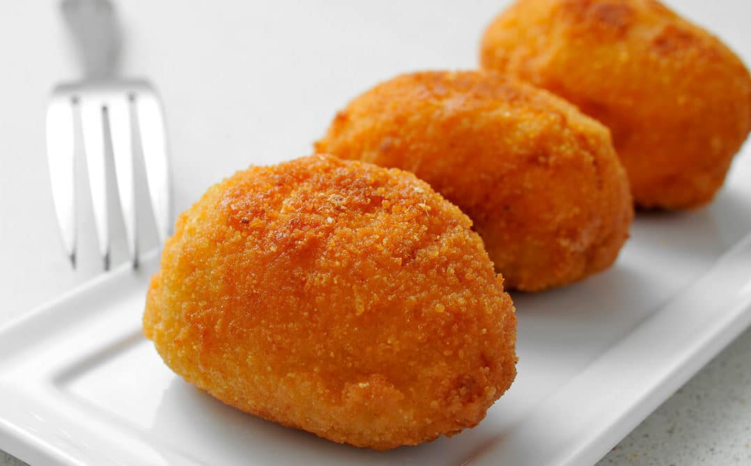 Croquetas de pollo y jamón