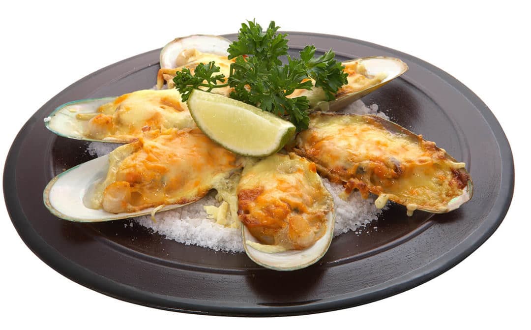 Mejillones con bechamel