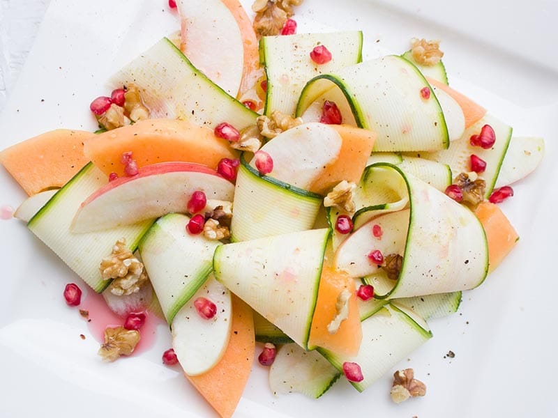 receta calabacin en ensalada