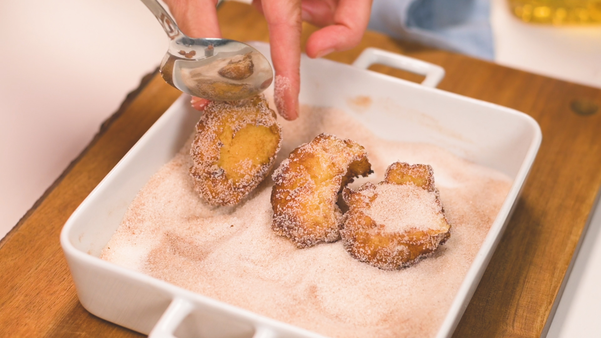 receta buñuelos de viento paso a paso