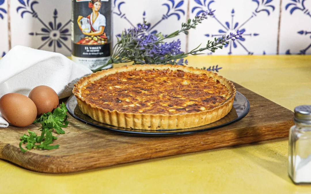 Aprende cómo hacer una Quiche Lorraine tradicional