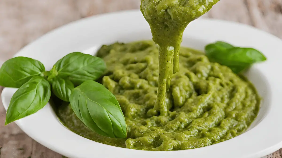 como hacer salsa pesto